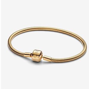 Pandora Barrel Clasp Snake Chain Bracelet